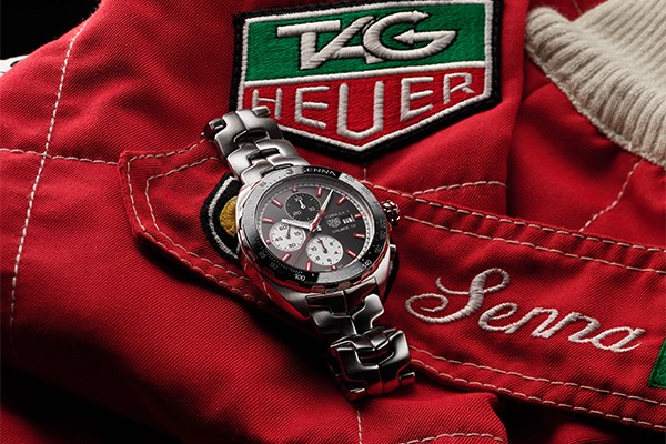 TAG Heuer泰格豪雅推出两款全新腕表 致敬F1传奇车手埃尔顿•塞纳
